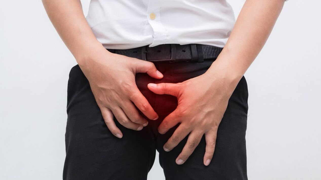 sakit pangkal paha dengan prostatitis