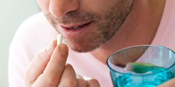 mengambil ubat untuk prostatitis
