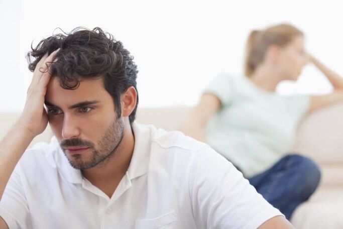 sakit pada seorang lelaki dengan prostatitis