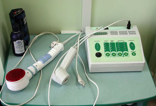 Alat fisioterapi yang digunakan dalam prostatitis kronik