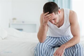 Malaise yang teruk adalah salah satu gejala prostatitis akut